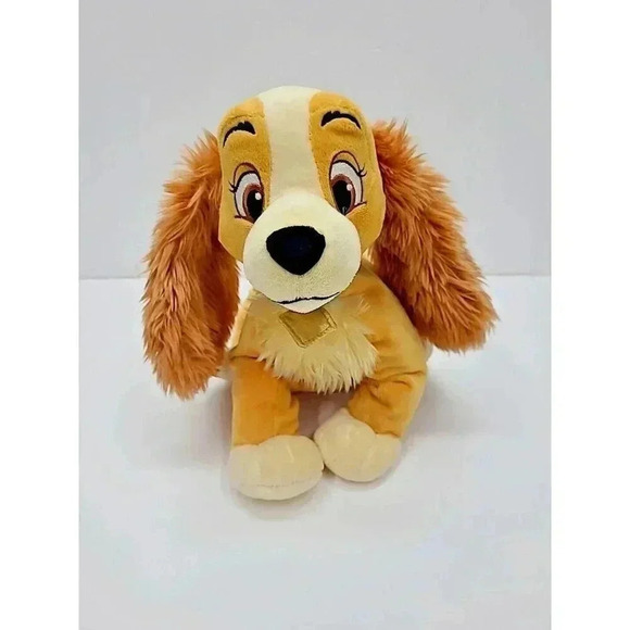 Disney Store Lady and the Tramp Plush 12" Puppy Dog Stuffed Animal - Picture 1 of 5